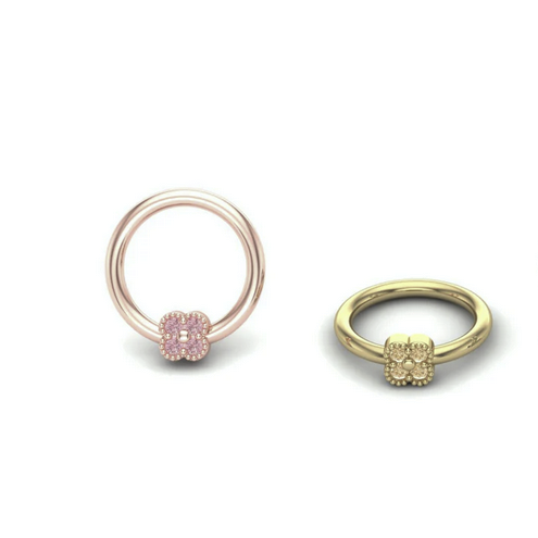 Clover Ring from M.US.HROOM