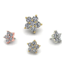 Cluster Quintipartite with Gemstone From Mushroom — M.US.HROOM