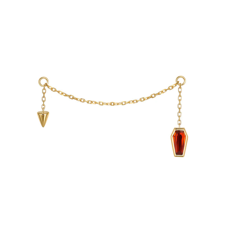 Coffin and Spike Chain — Modern Mood