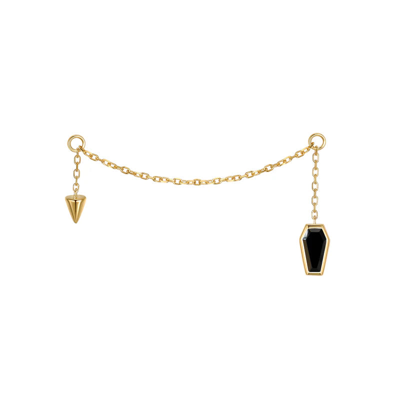 Coffin and Spike Chain — Modern Mood