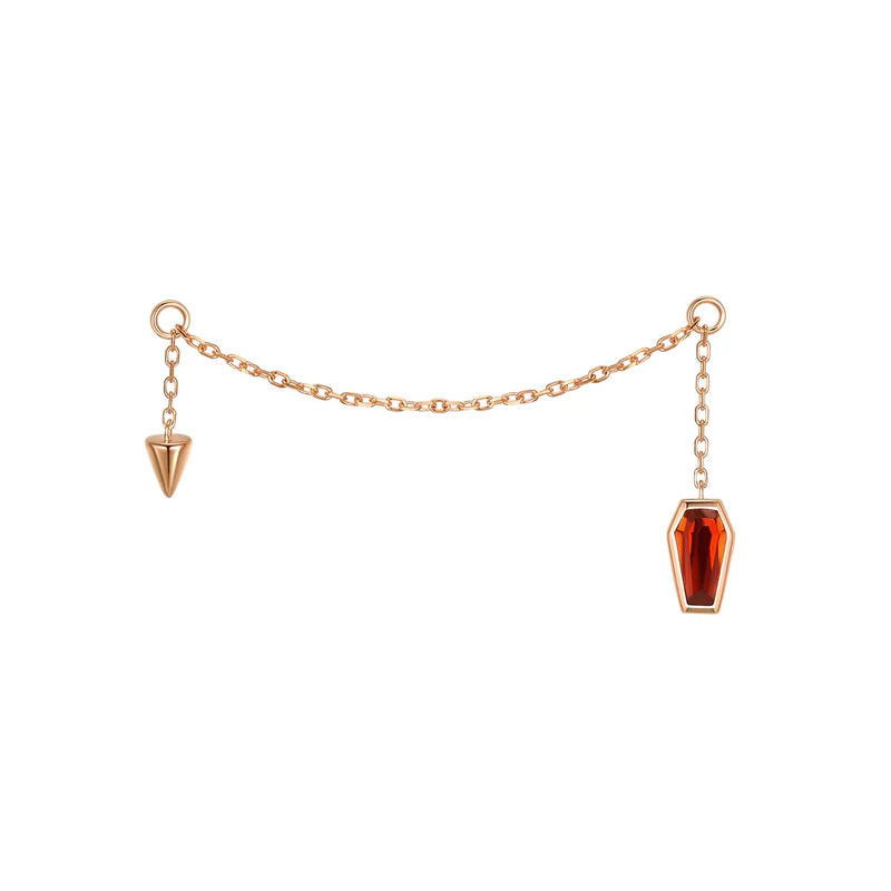Coffin and Spike Chain — Modern Mood