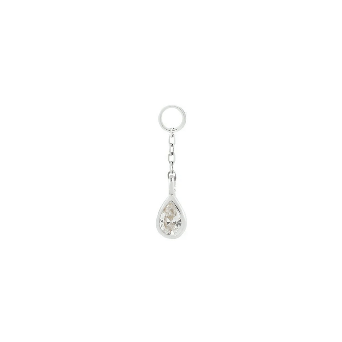 Concorde Charm with CZ and Chain From Buddha