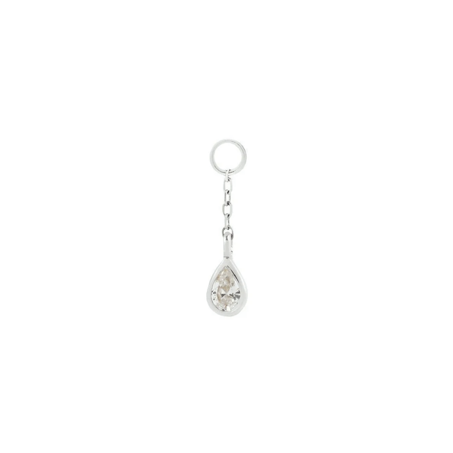 Concorde Charm with CZ and Chain From Buddha