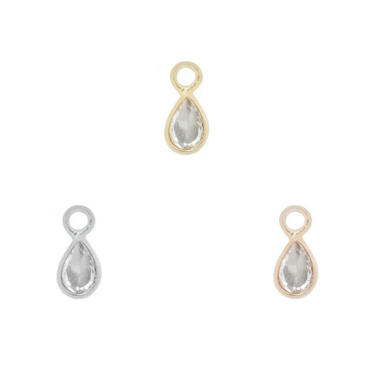 Concorde Teardrop Charm — Buddha