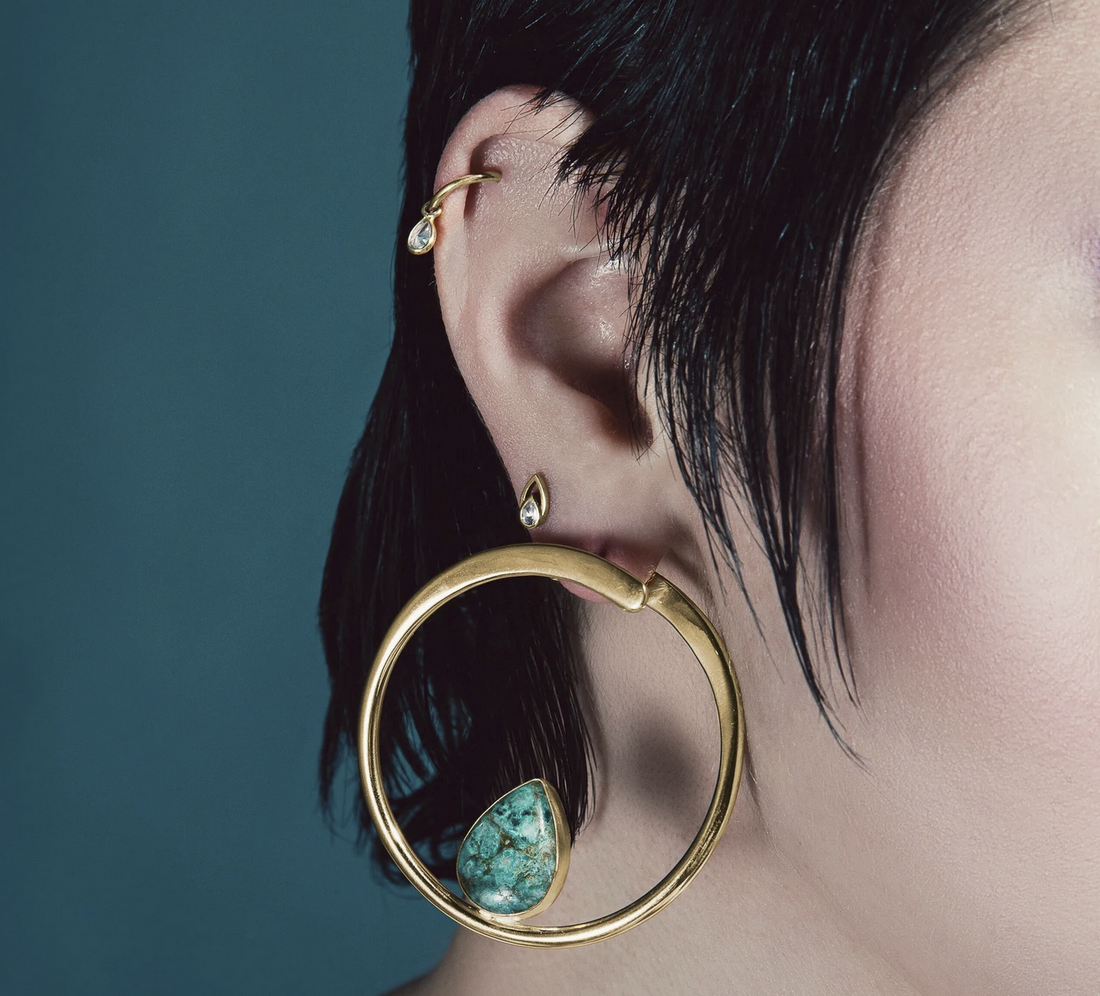 Concorde Teardrop Charm — Buddha