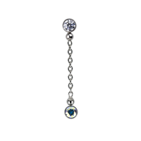 Connect Dangle Charm Bezel Top