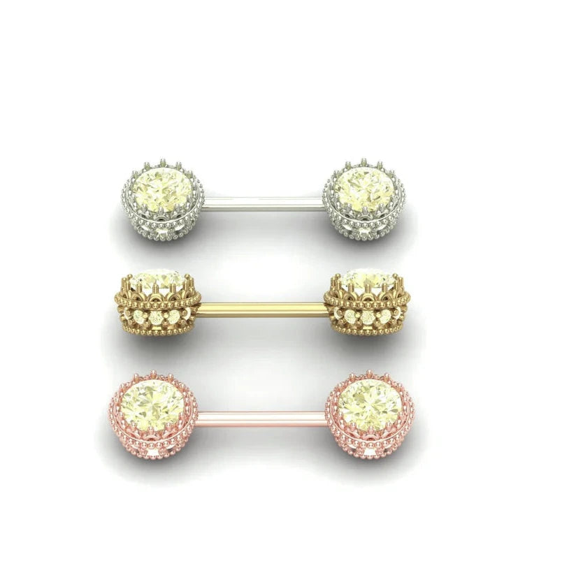 Crown Barbell from Mushroom — M.US.HROOM