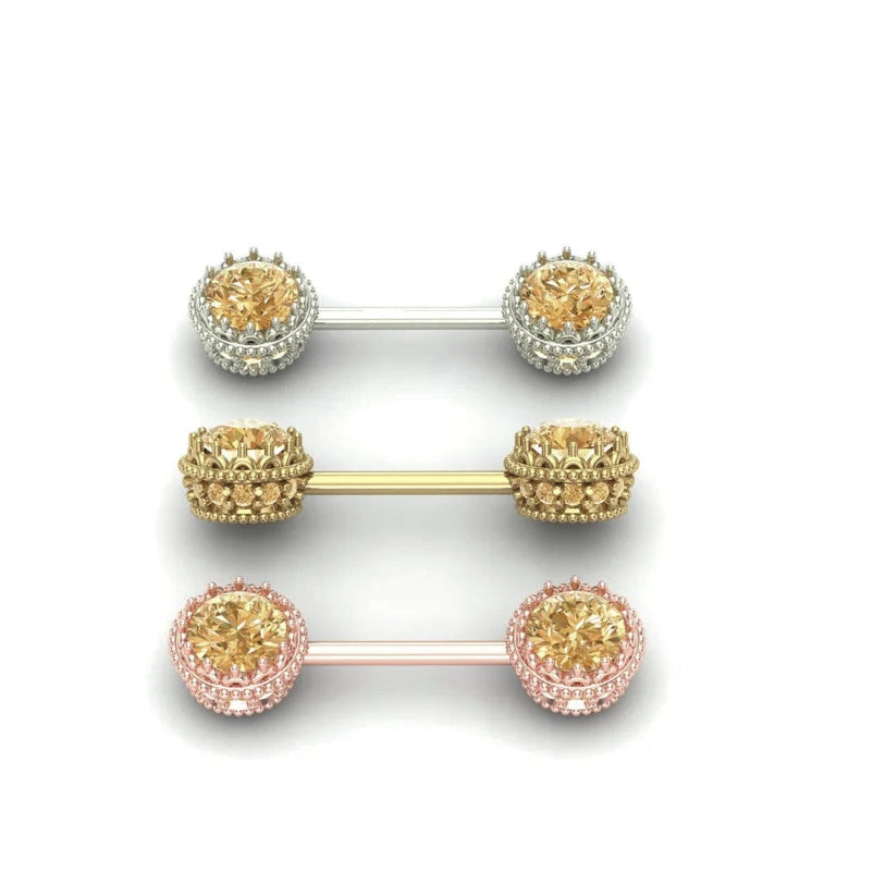 Crown Barbell from Mushroom — M.US.HROOM