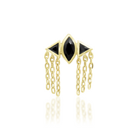 Cyrene with Black CZ — Junipurr