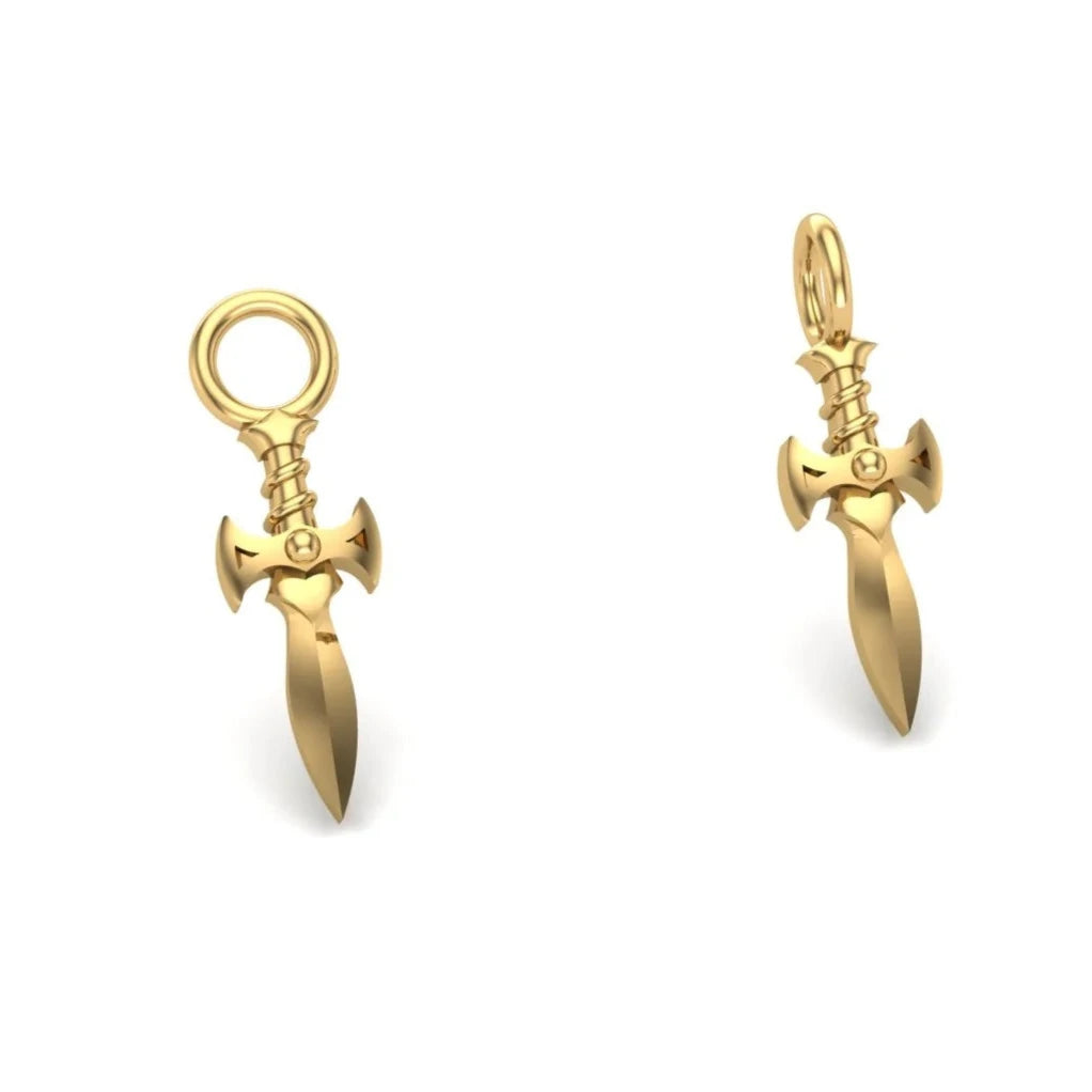 Dagger Charm from Mushroom — M.US.HROOM