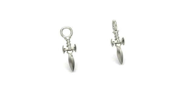 Dagger Charm from Mushroom — M.US.HROOM