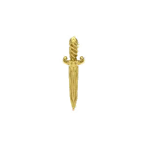Gold Dagger StraightEnd from Anatometal