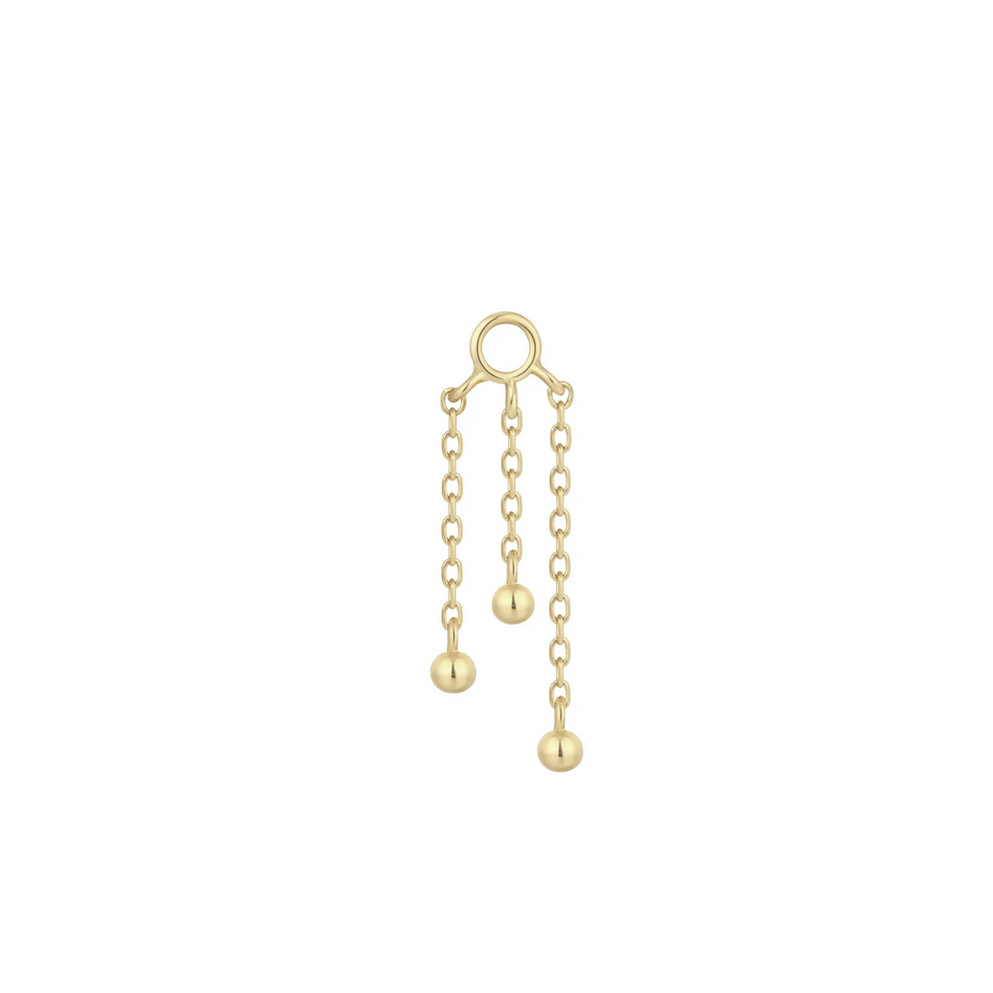 Dancing Queen Gold Charm — Buddha