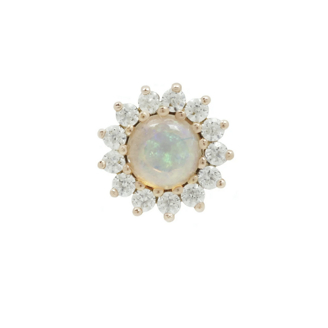 Delphine Opal and CZ — Buddha