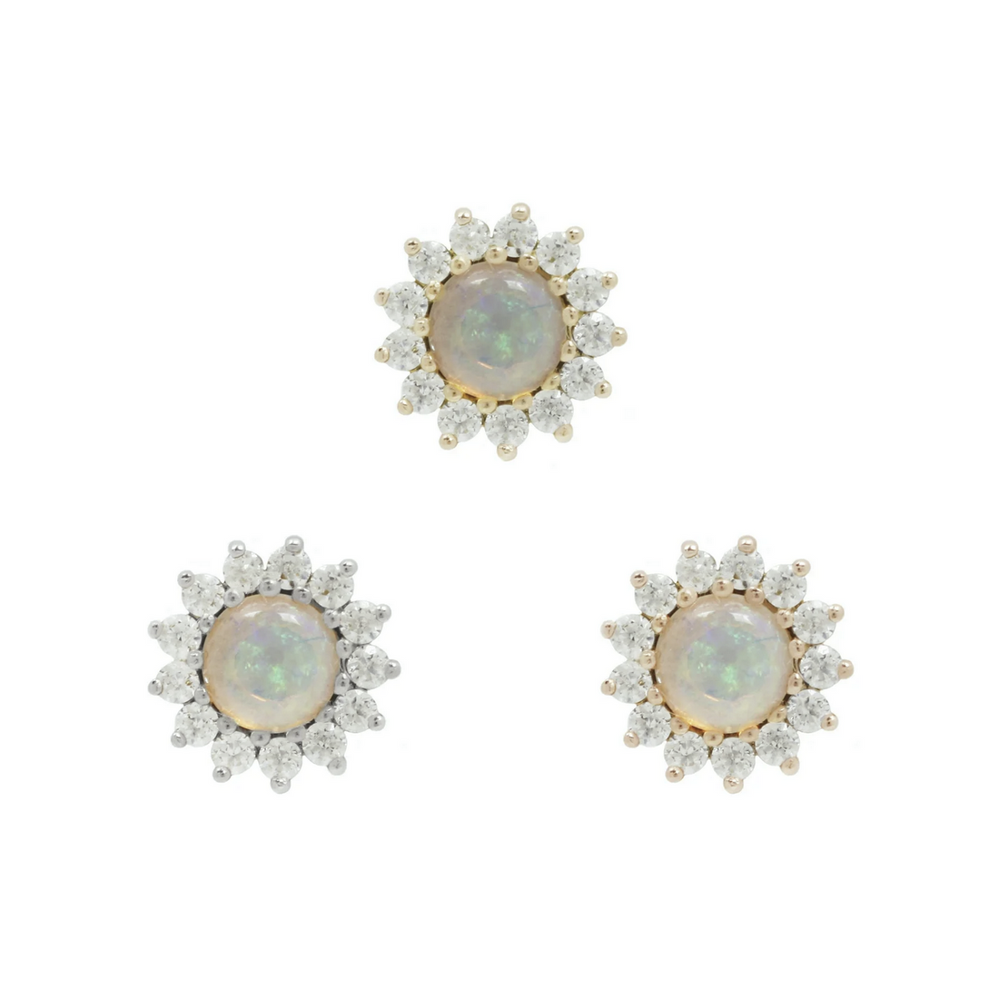 Delphine Opal and CZ — Buddha