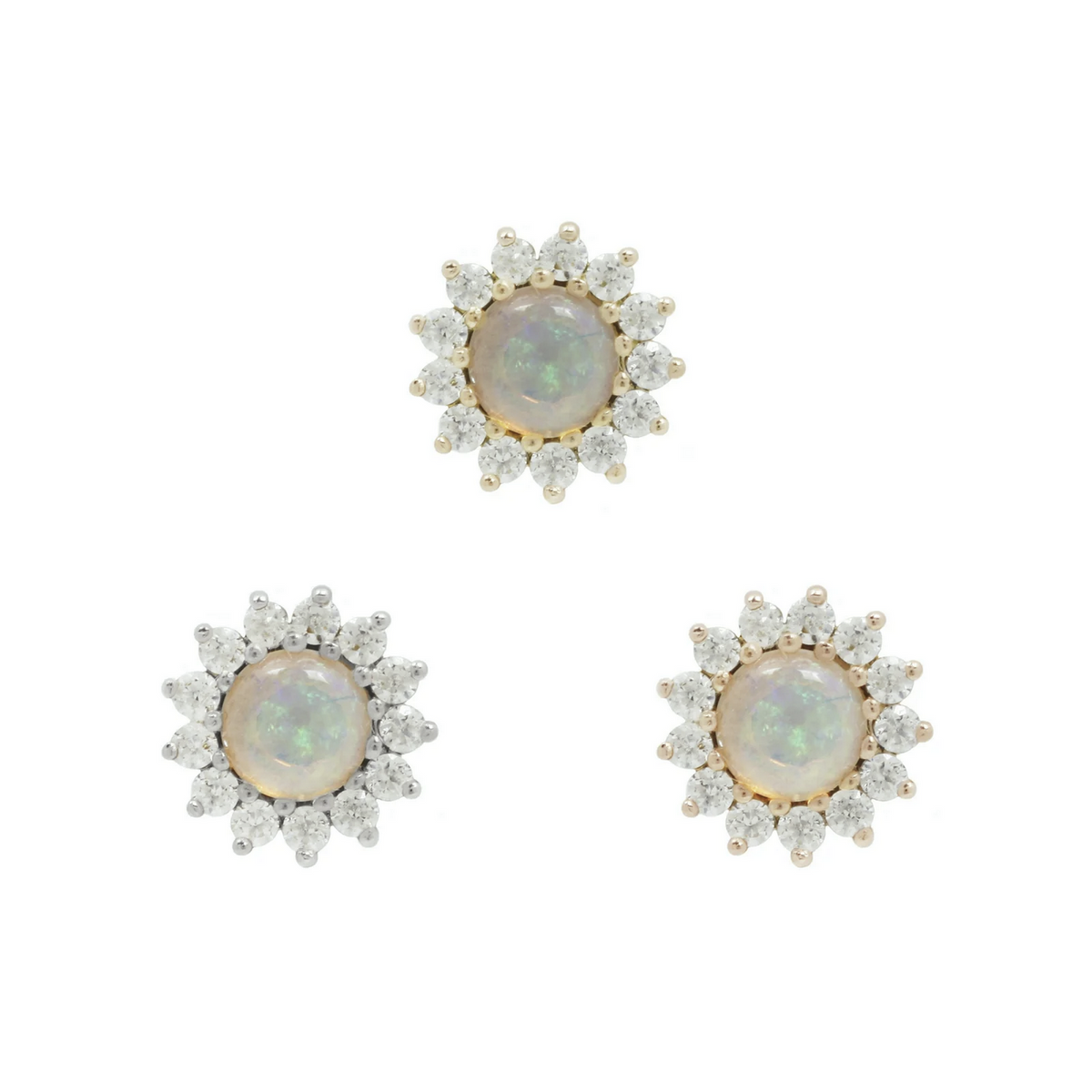 Delphine Opal and CZ — Buddha