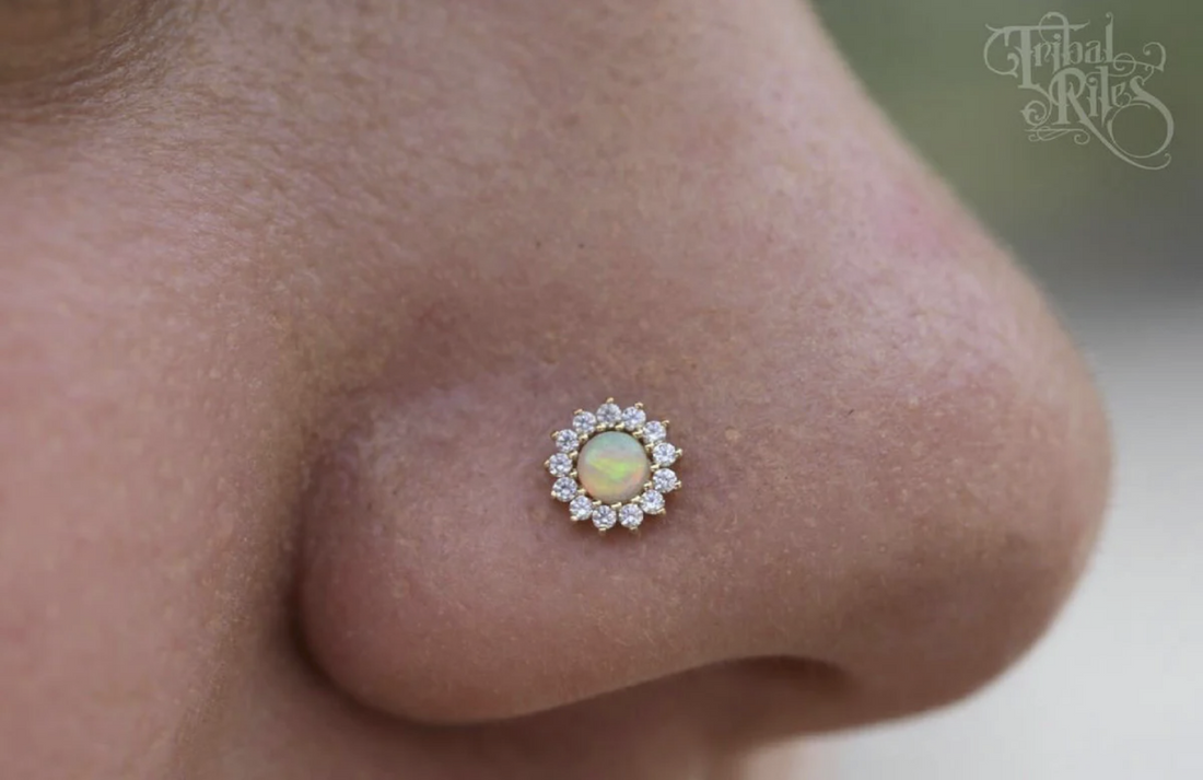 Delphine Opal and CZ — Buddha