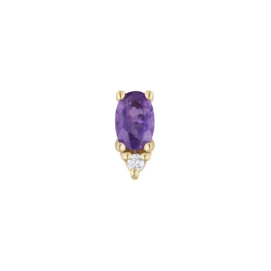 Desden with Amethyst and CZ — Buddha
