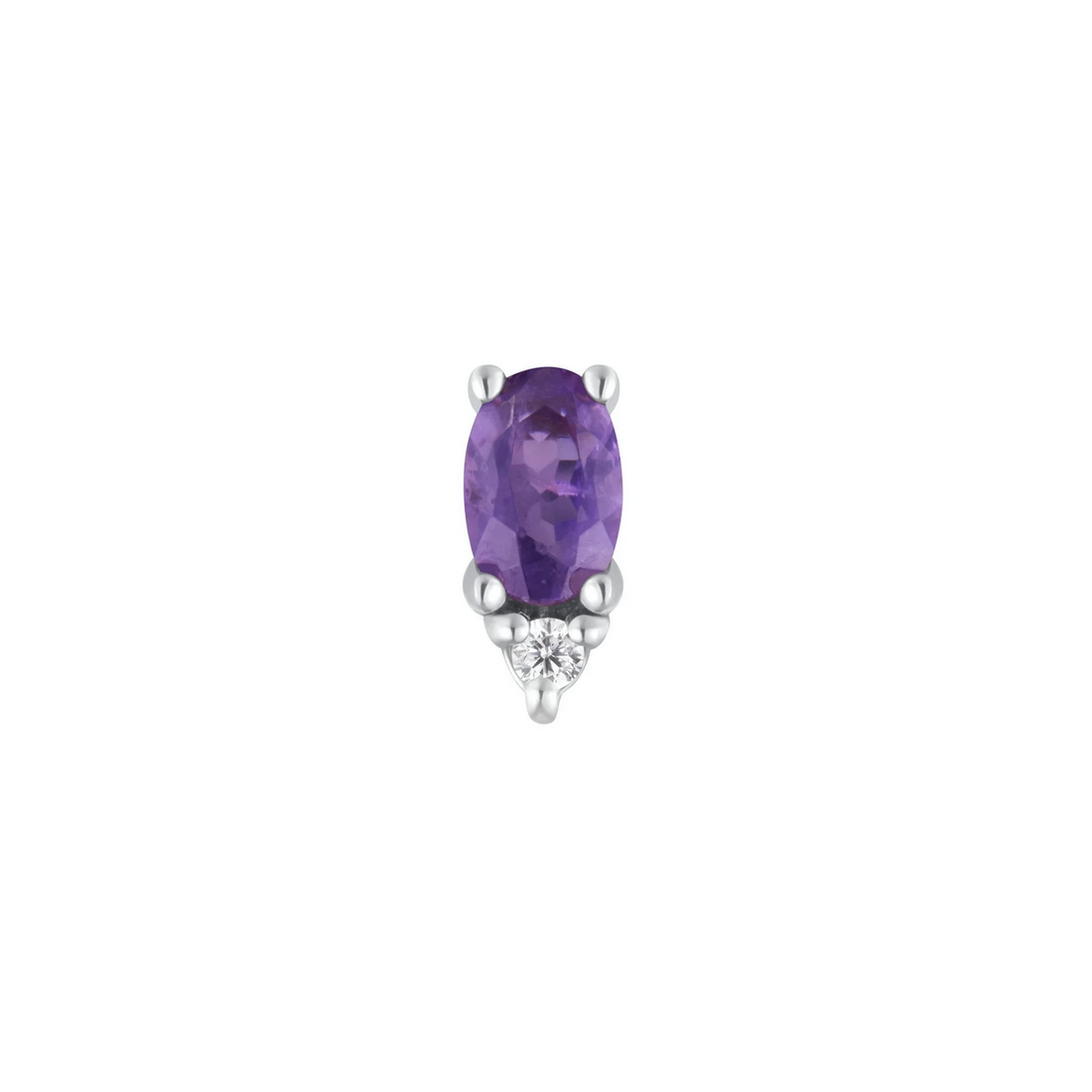 Desden with Amethyst and CZ — Buddha