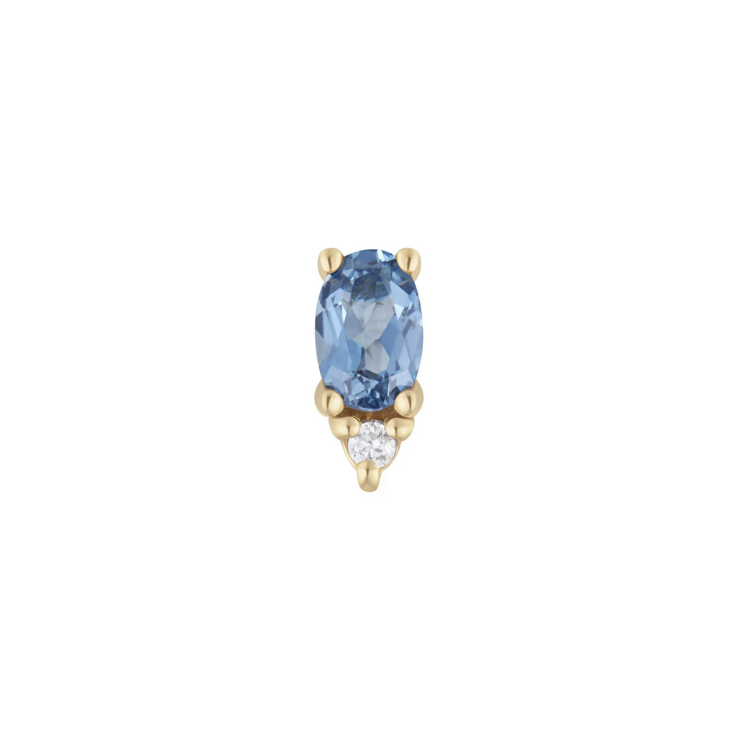 Desden with London Blue Topaz and CZ From Buddha
