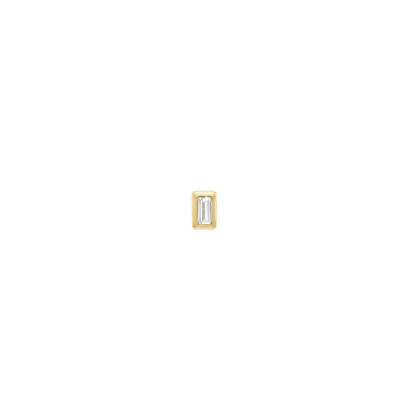 Diamond Baguette Solitaire Bezel from Modern Mood