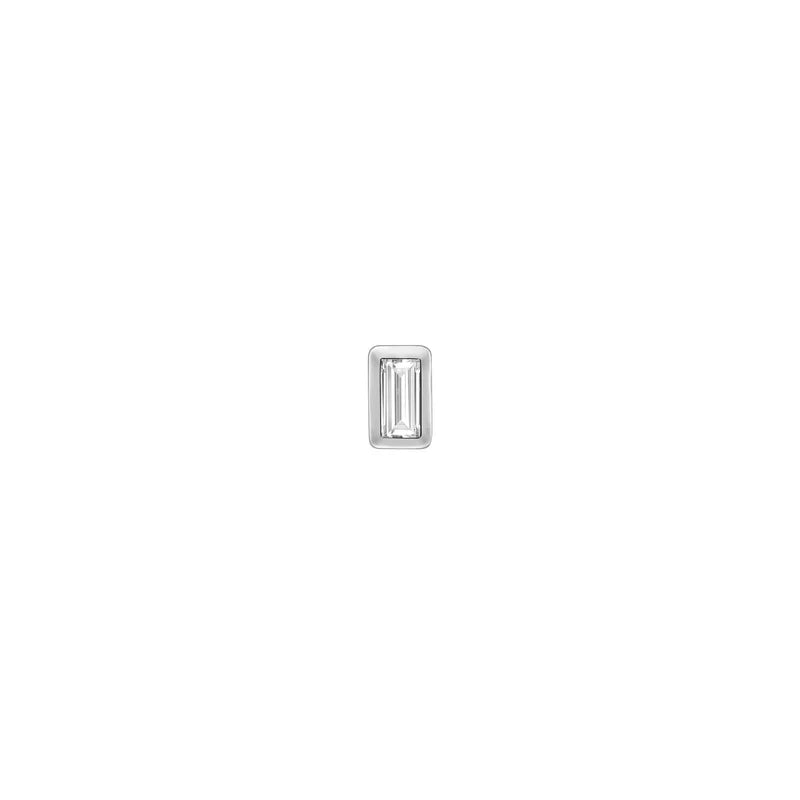 Diamond Baguette Solitaire Bezel — Modern Mood