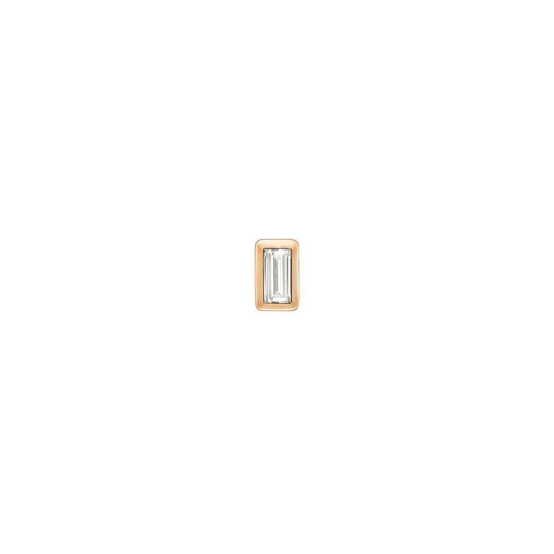 Diamond Baguette Solitaire Bezel — Modern Mood
