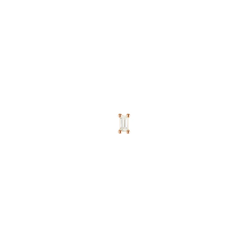 Diamond Baguette Solitaire Prong — Modern Mood