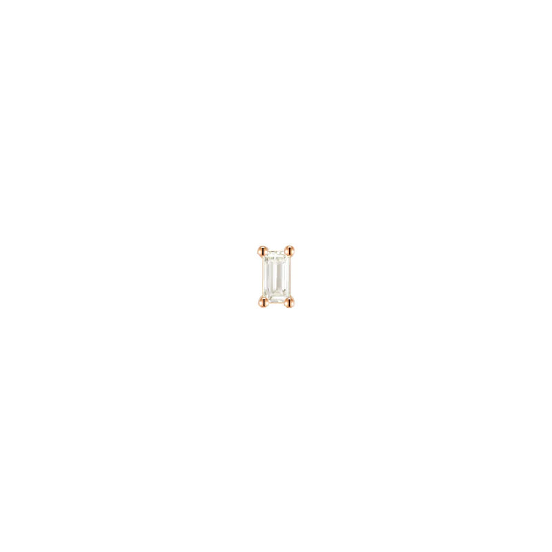 Diamond Baguette Solitaire Prong — Modern Mood