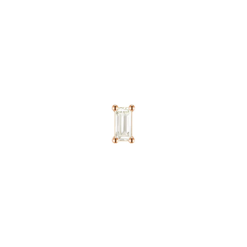 Diamond Baguette Solitaire Prong — Modern Mood