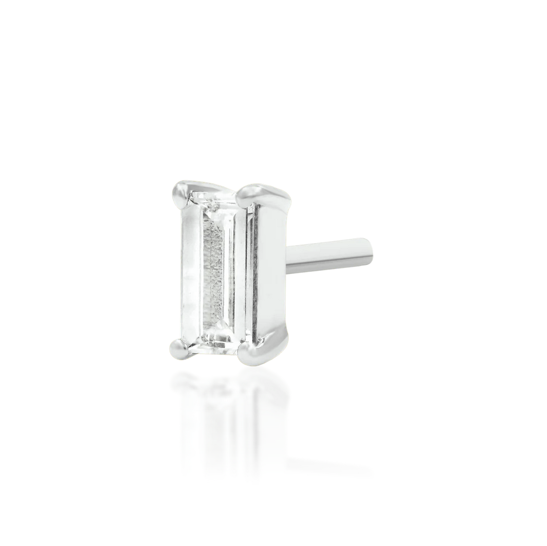 Diamond Baguette from Junipurr White Gold (Vault) — Junipurr