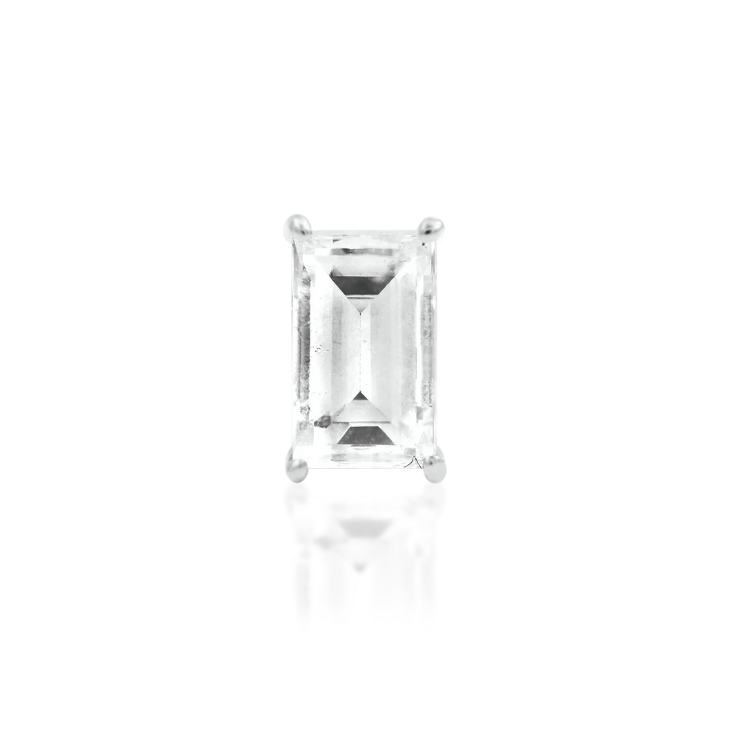 Diamond Baguette from Junipurr White Gold (Vault) — Junipurr