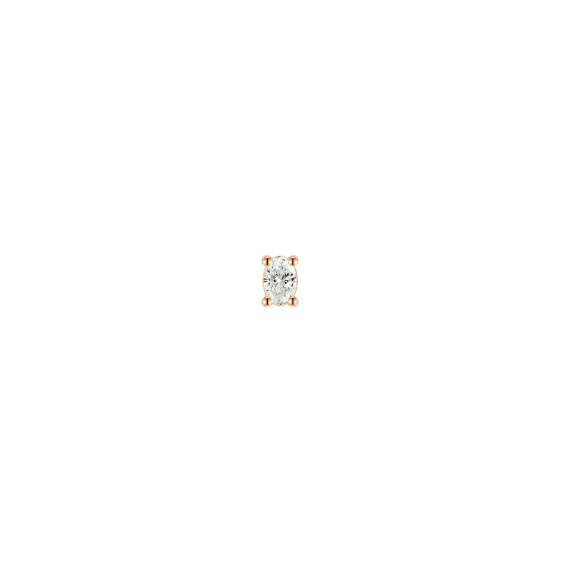Diamond Oval Solitaire Prong — Modern Mood