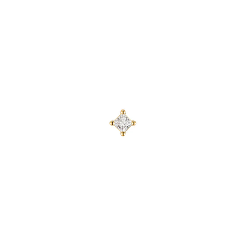 Diamond Princess Square Solitaire Prong from Modern Mood
