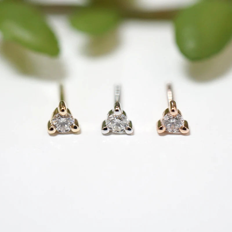 Diamond Round Solitaire Prong — Modern Mood