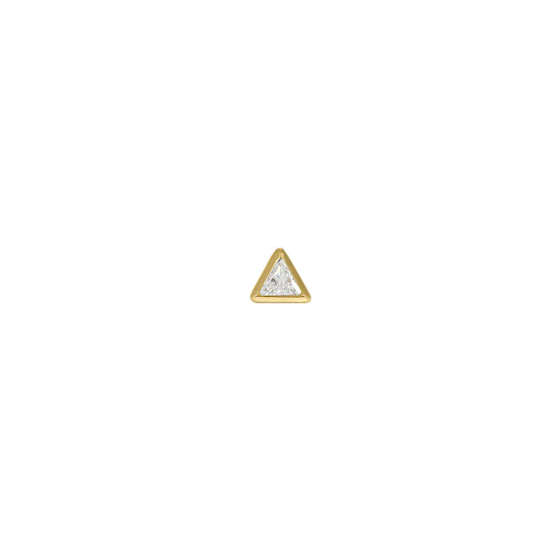 Diamond Trillion Solitaire Bezel from Modern Mood