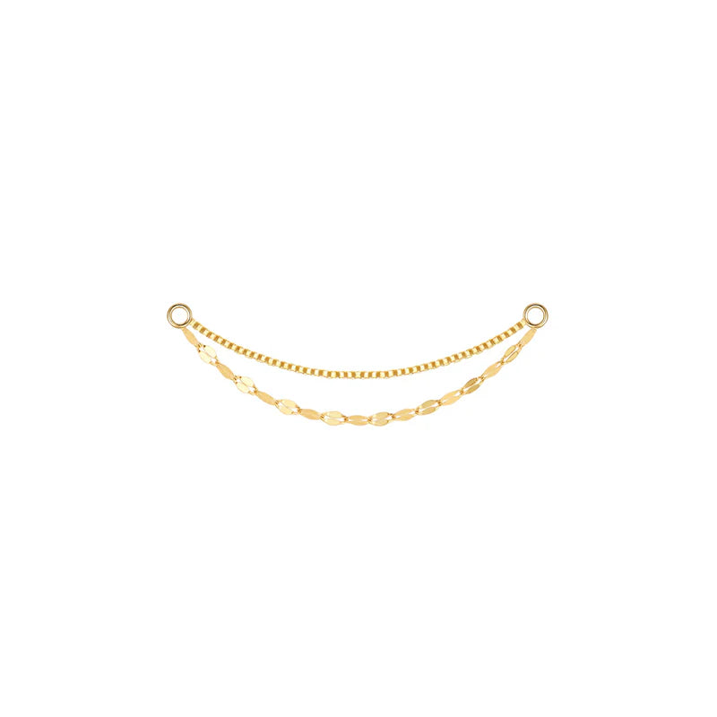 Double Chain Box and Mirror Link — Modern Mood