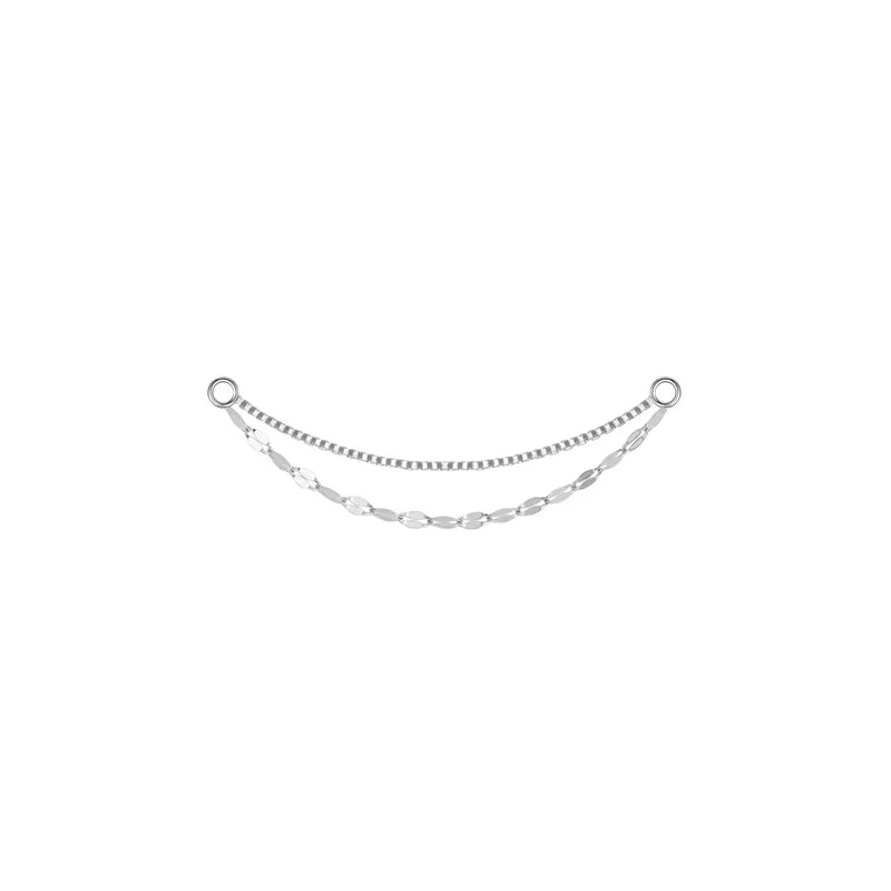Double Chain Box and Mirror Link — Modern Mood