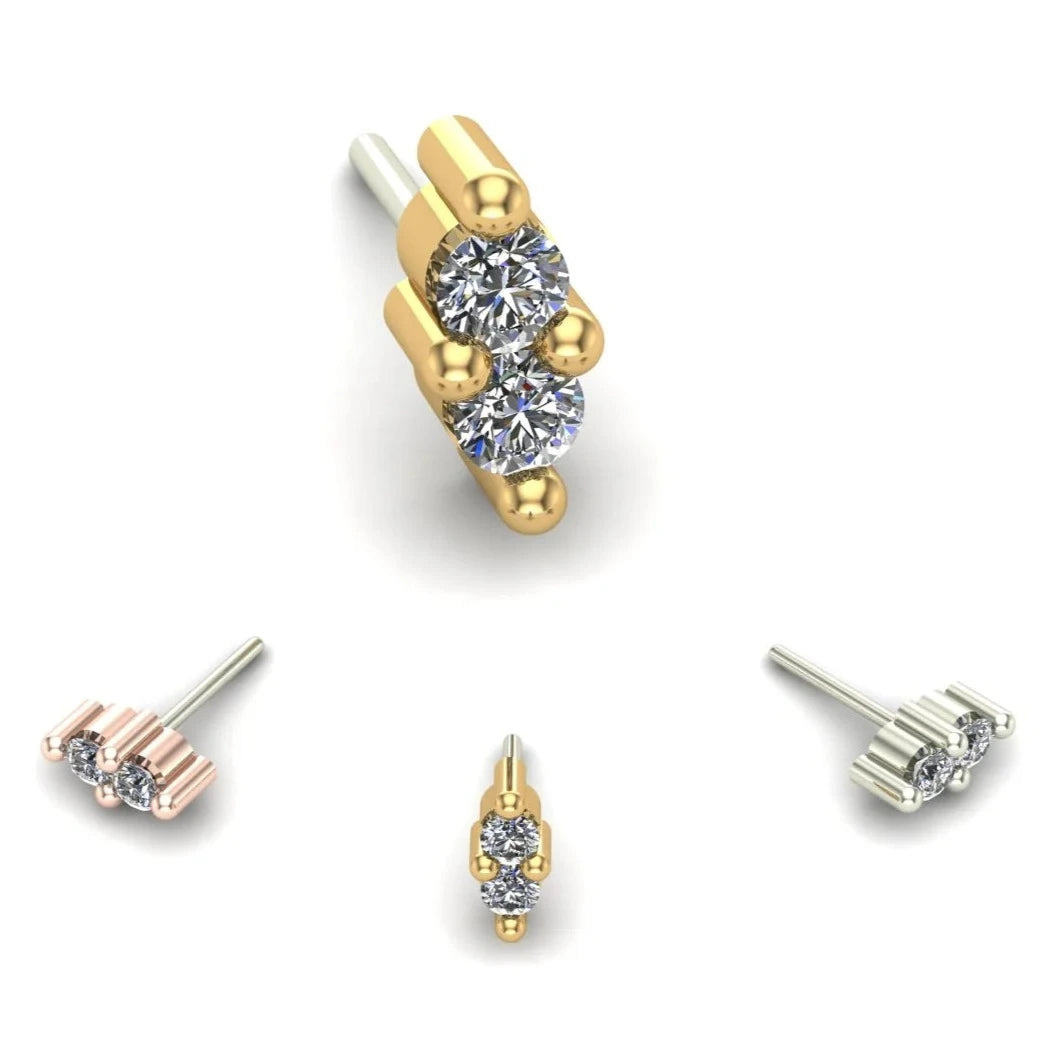 Double Stone Prong from Mushroom — M.US.HROOM
