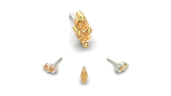 Double Stone Prong from Mushroom — M.US.HROOM