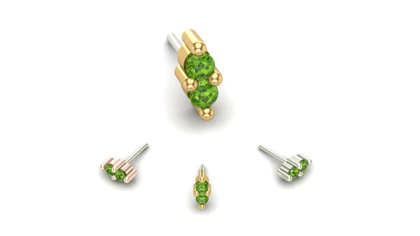 Double Stone Prong from Mushroom — M.US.HROOM