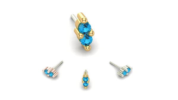 Double Stone Prong from Mushroom — M.US.HROOM
