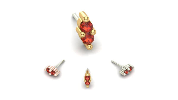 Double Stone Prong from Mushroom — M.US.HROOM