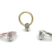 Drip Bezel Ring — M.US.HROOM
