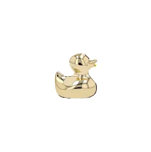 Gold Ducky End from Anatometal