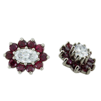 11 Stone Oval Flower