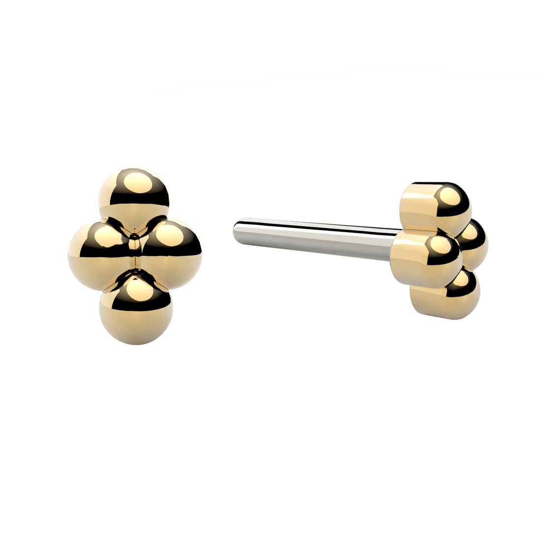 4 Bead Cluster End
