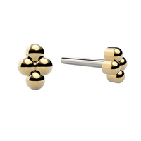 4 Bead Cluster End