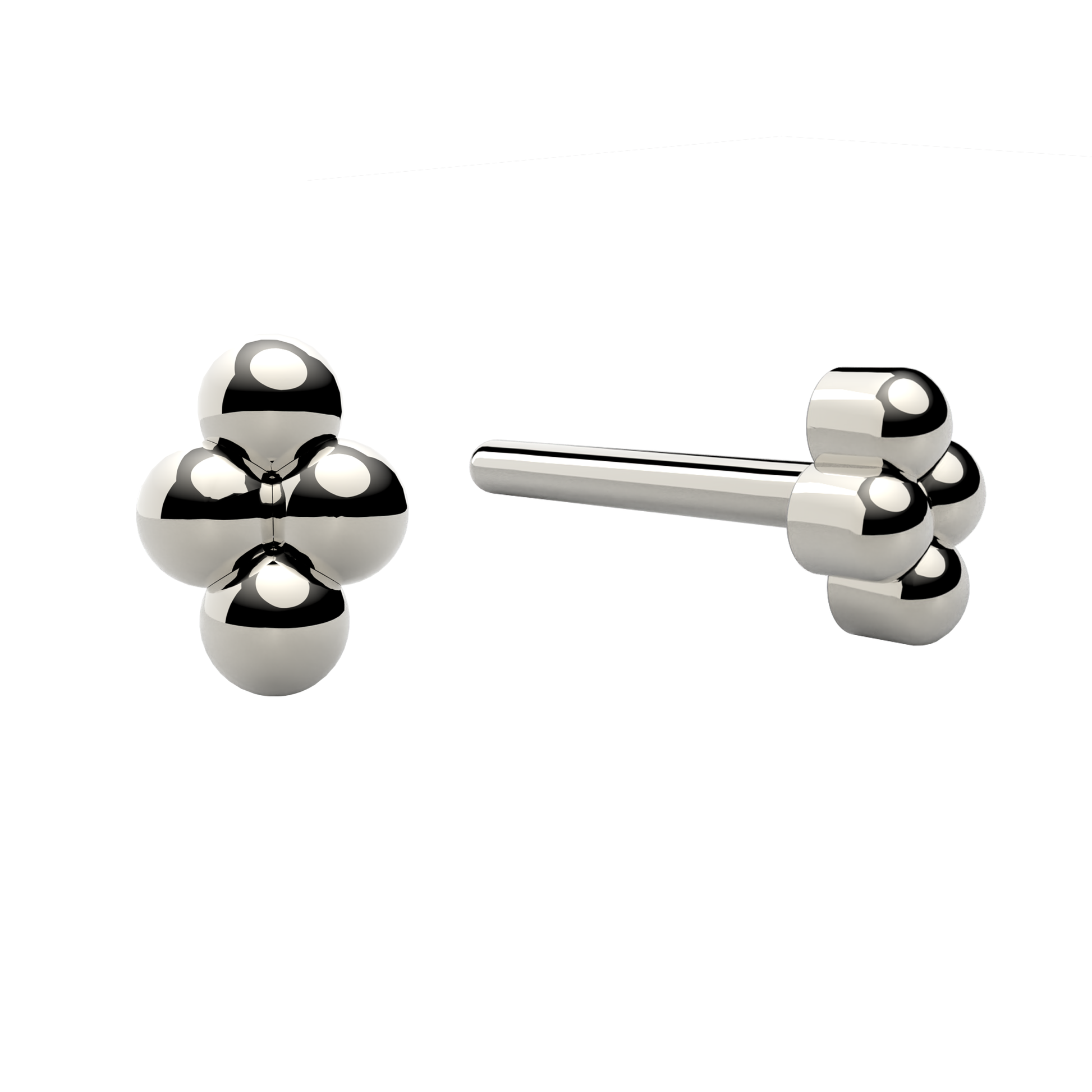 4 Bead Cluster End
