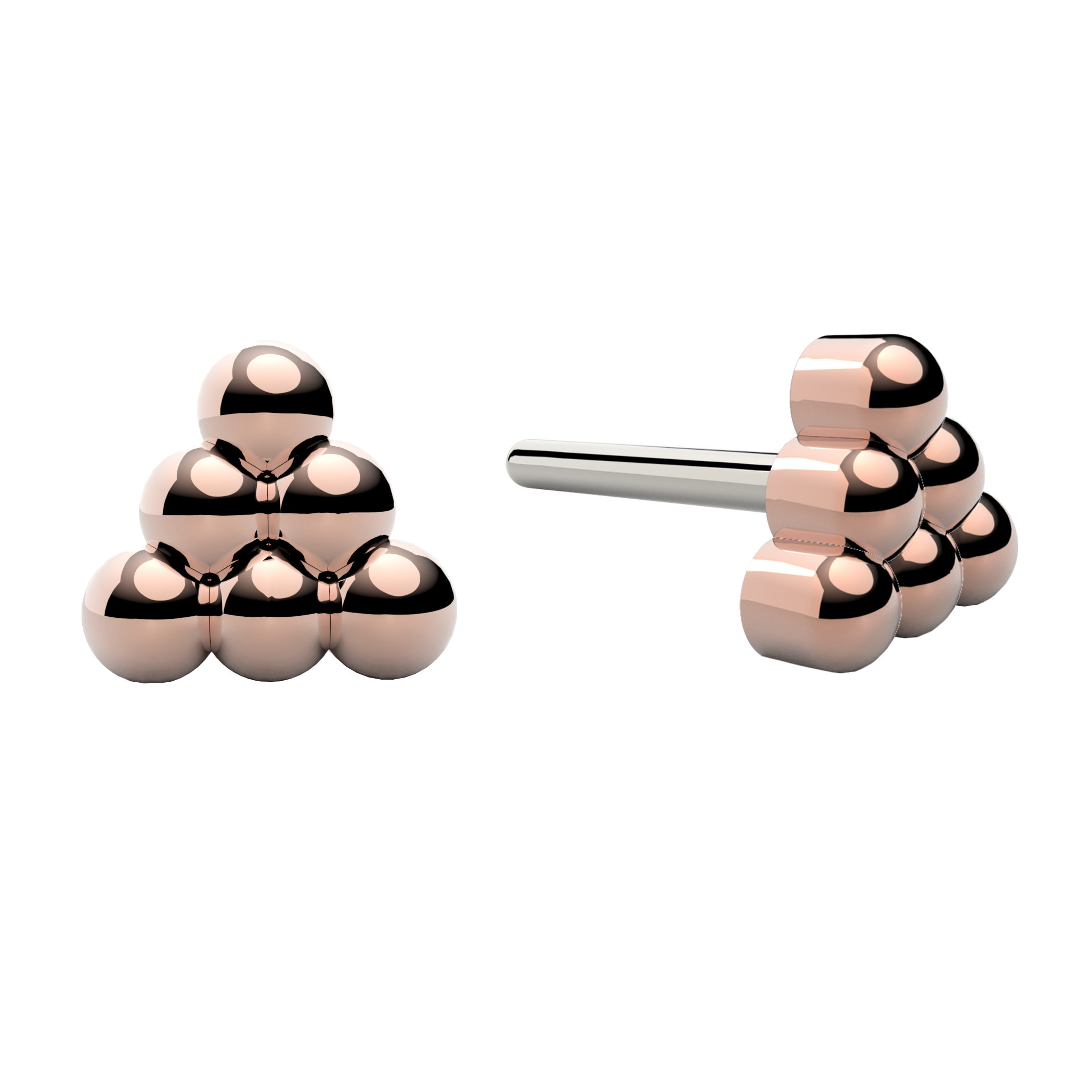 6 Bead Cluster End